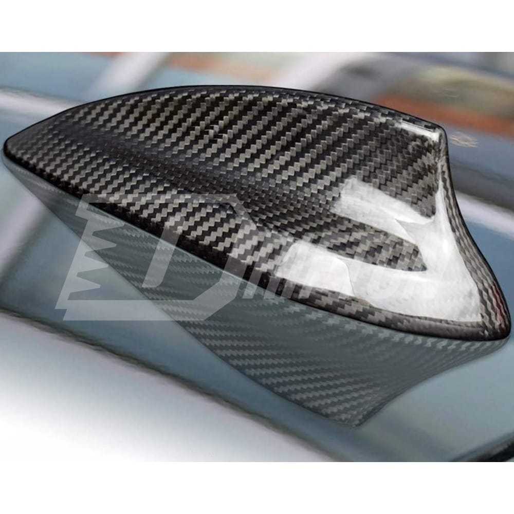 Dry Carbon Fiber Roof Shark Fin Antenna Cover For BMW M3 M4 F80 F82 2014-2020
