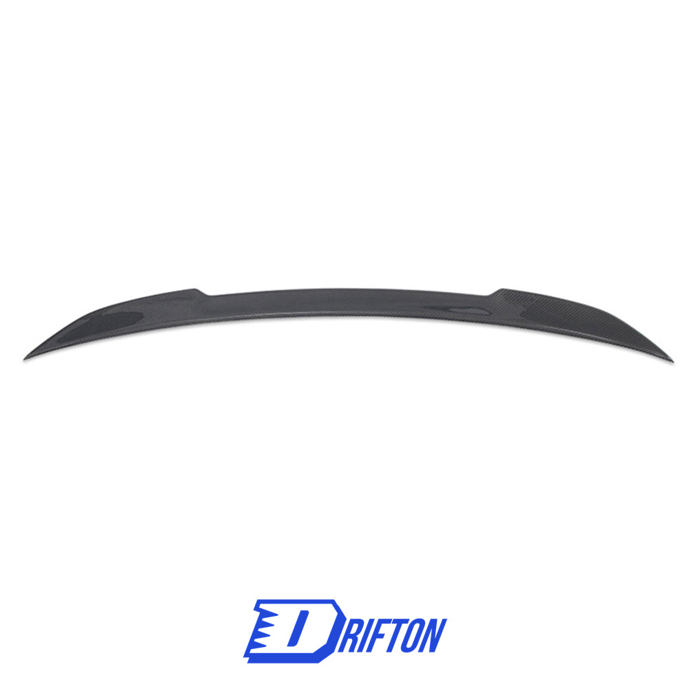 CS Style Carbon Fiber Rear Trunk Spoiler Wing For BMW M4 F82 2014-2020