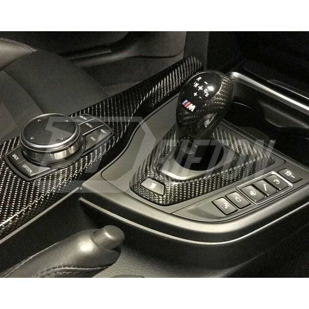 Carbon Fiber Shift Gear Knob Replacement For BMW M3 M4 F80 F82 2014-2020