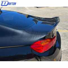 M4 Style Carbon Fiber Rear Trunk Spoiler Wing For BMW M4 F82 2014-2020