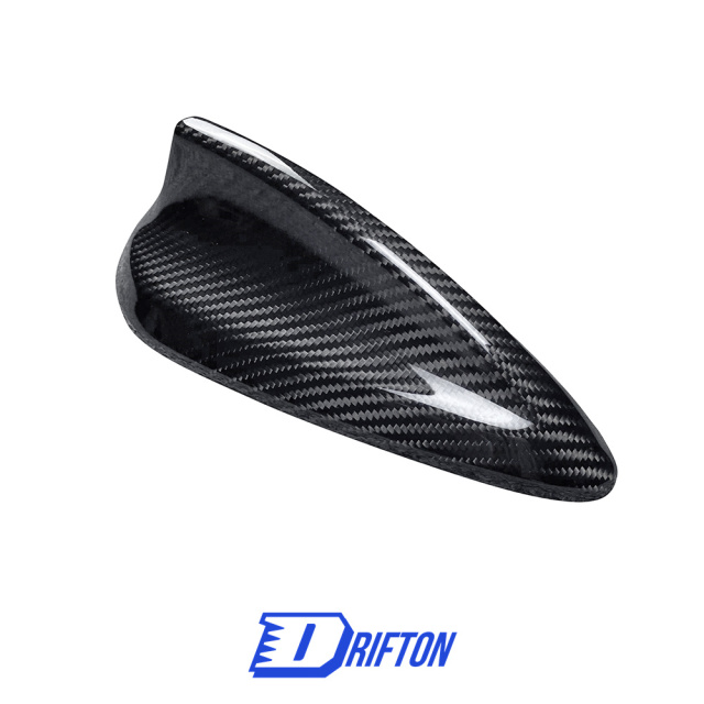 Dry Carbon Fiber Roof Shark Fin Antenna Cover For BMW M3 M4 F80 F82 2014-2020