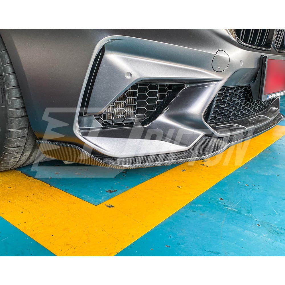 CS Style Dry Carbon Fiber Front Lip For BMW F87 M2C 2016-2019