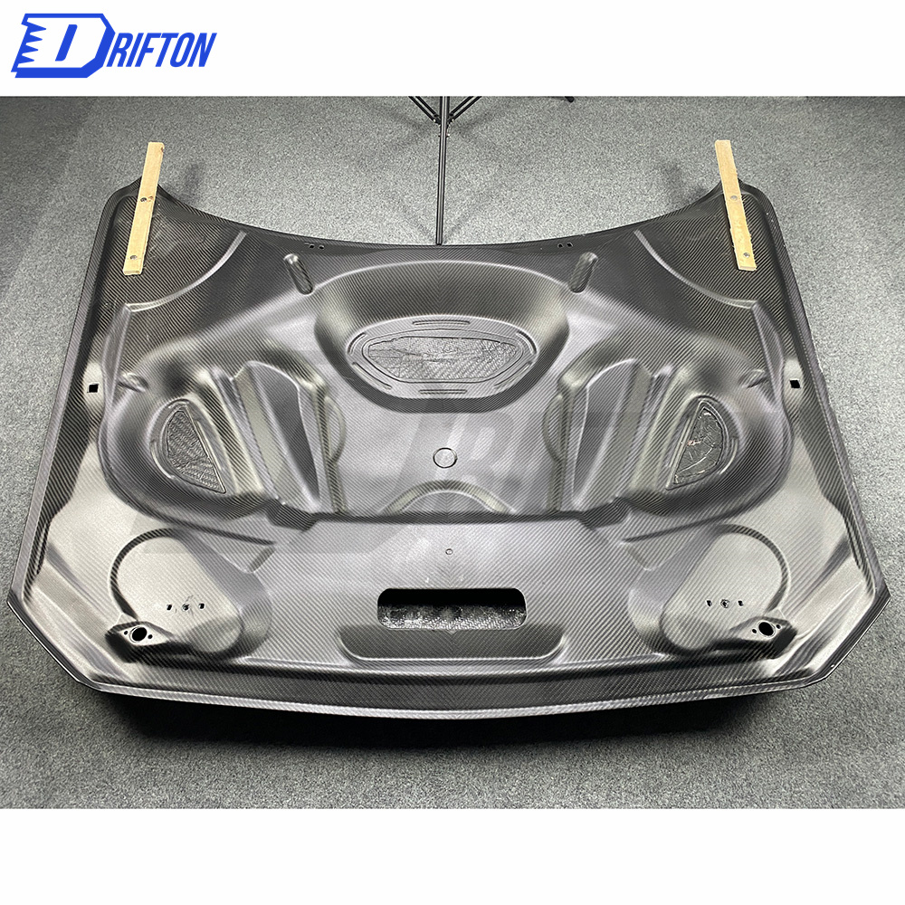CS Style Dry Carbon Fiber Hood For BMW F87 M2 M2C 2016-2019