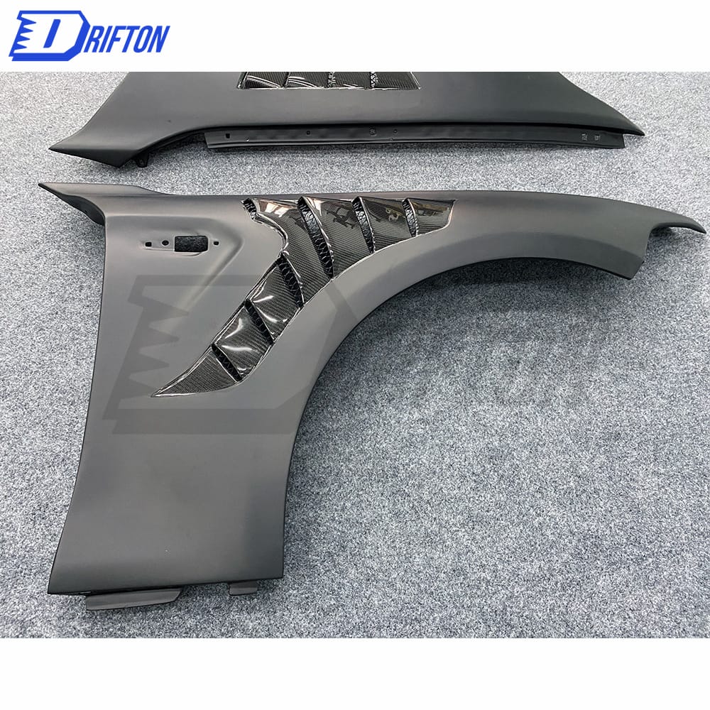 Half Dry Carbon Fiber Fender For BMW F87 M2 M2C 2016-2019