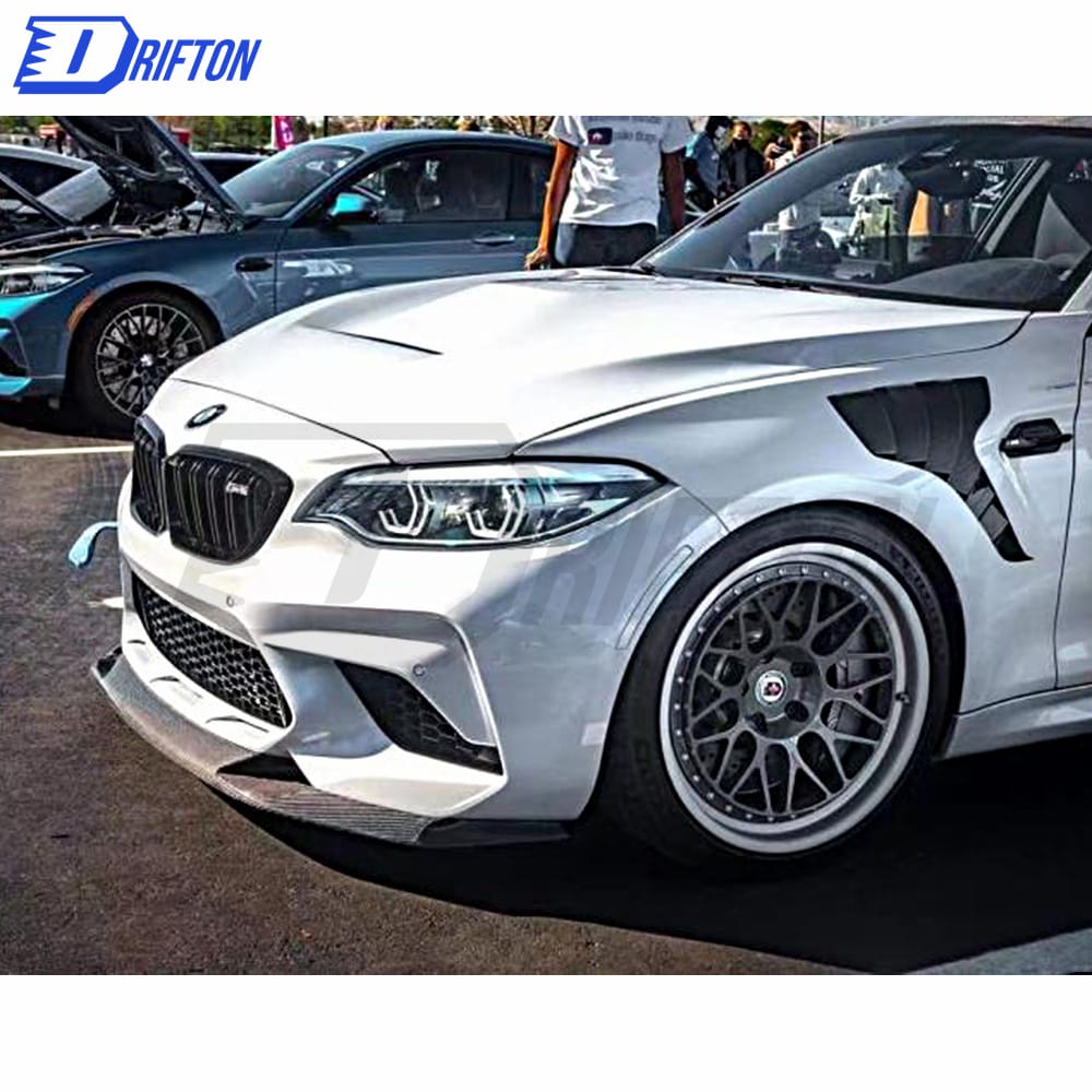 Half Dry Carbon Fiber Fender For BMW F87 M2 M2C 2016-2019