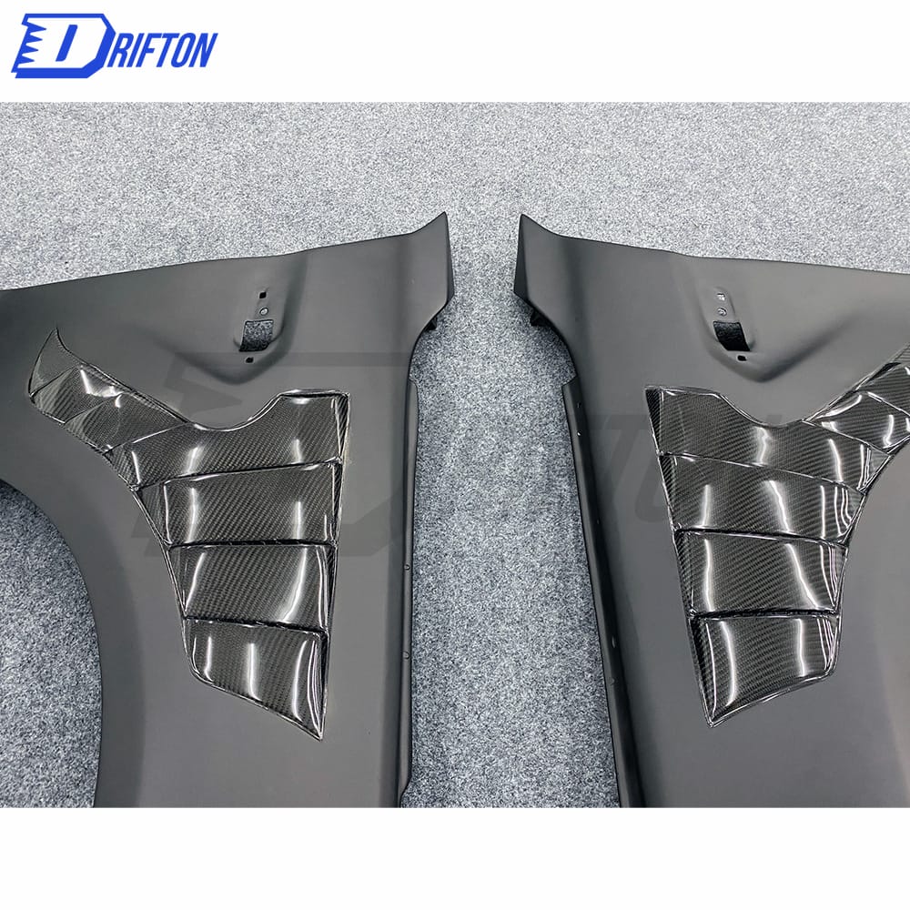 Half Dry Carbon Fiber Fender For BMW F87 M2 M2C 2016-2019