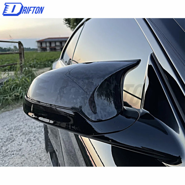 Forged Dry Carbon Fiber Mirror Replacement Cap For BMW F87 M2C RHD 2016-2019