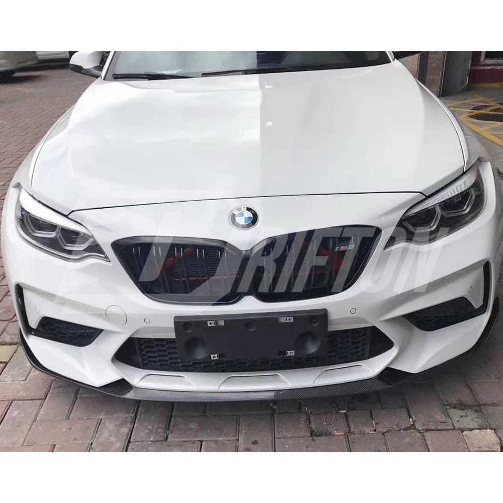 M2C MP Style Carbon Fiber Front Lip For BMW F87 M2C 2016-2019