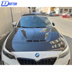 CS Style Dry Carbon Fiber Hood For BMW F87 M2 M2C 2016-2019