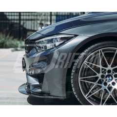 GT4 Style Dry Carbon Fiber Front Lip For BMW M3 M4 F80 F82 F83 2014-2020
