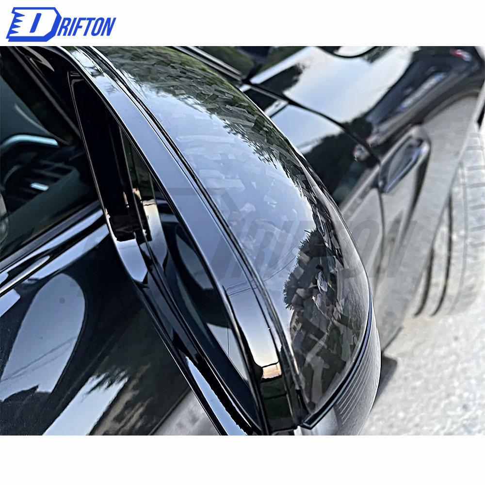Forged Dry Carbon Fiber Mirror Replacement Cap For BMW F87 M2C RHD 2016-2019