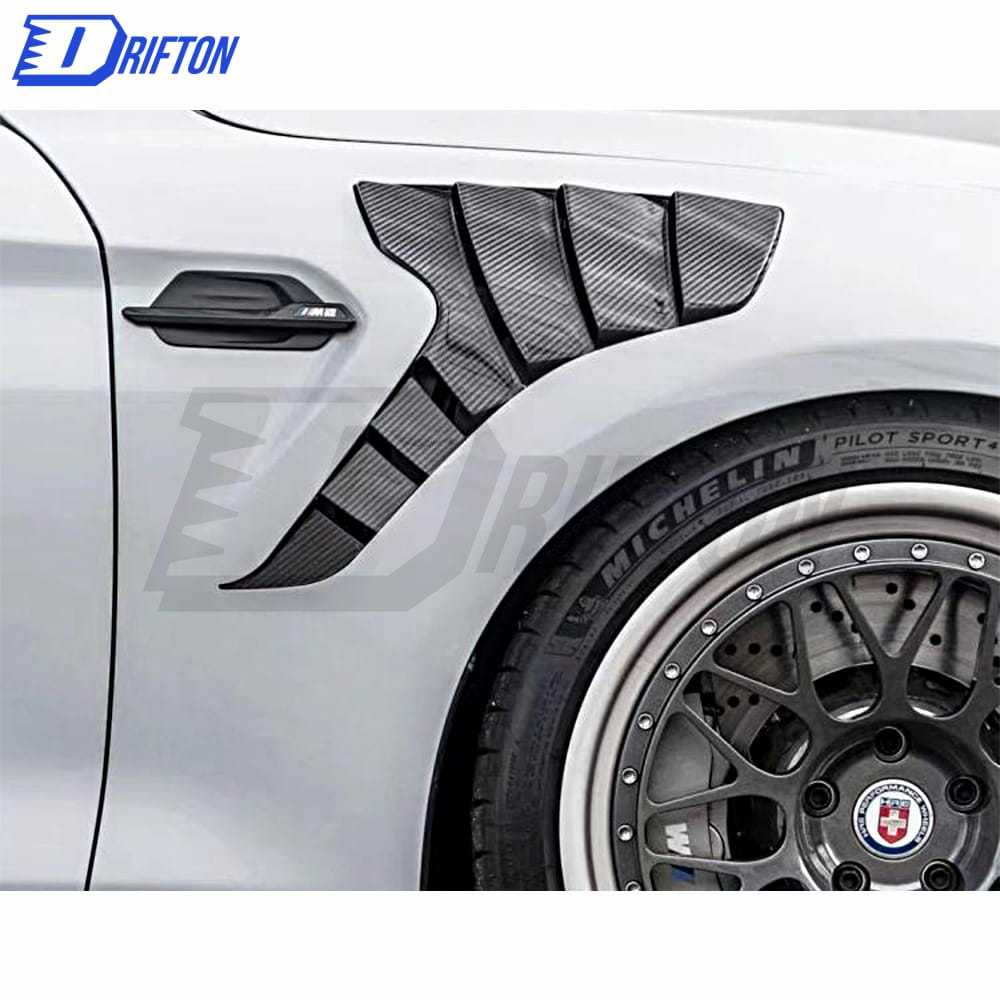 Half Dry Carbon Fiber Fender For BMW F87 M2 M2C 2016-2019