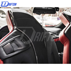 Dry Carbon Fiber Seat Back Middle Cover For BMW F87 M2C 2016-2019