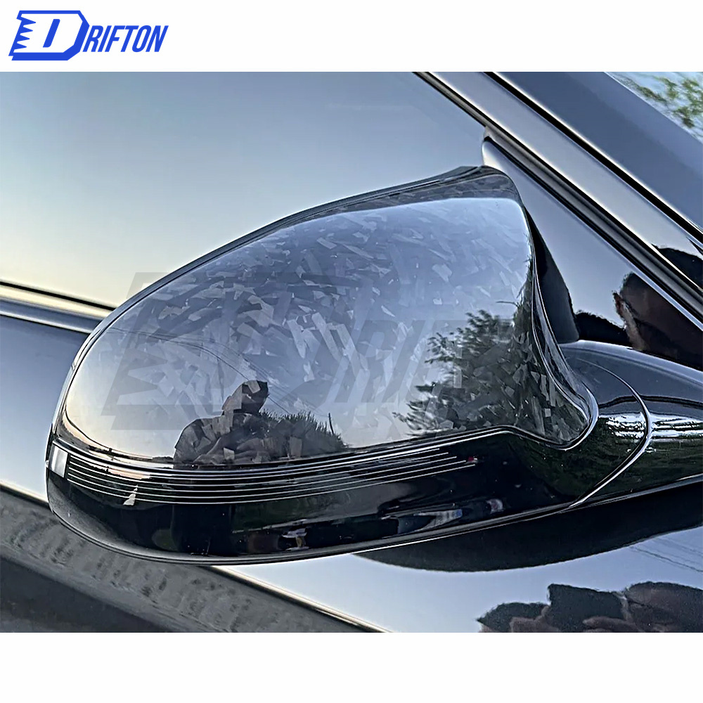 Forged Dry Carbon Fiber Mirror Replacement Cap For BMW F87 M2C RHD 2016-2019