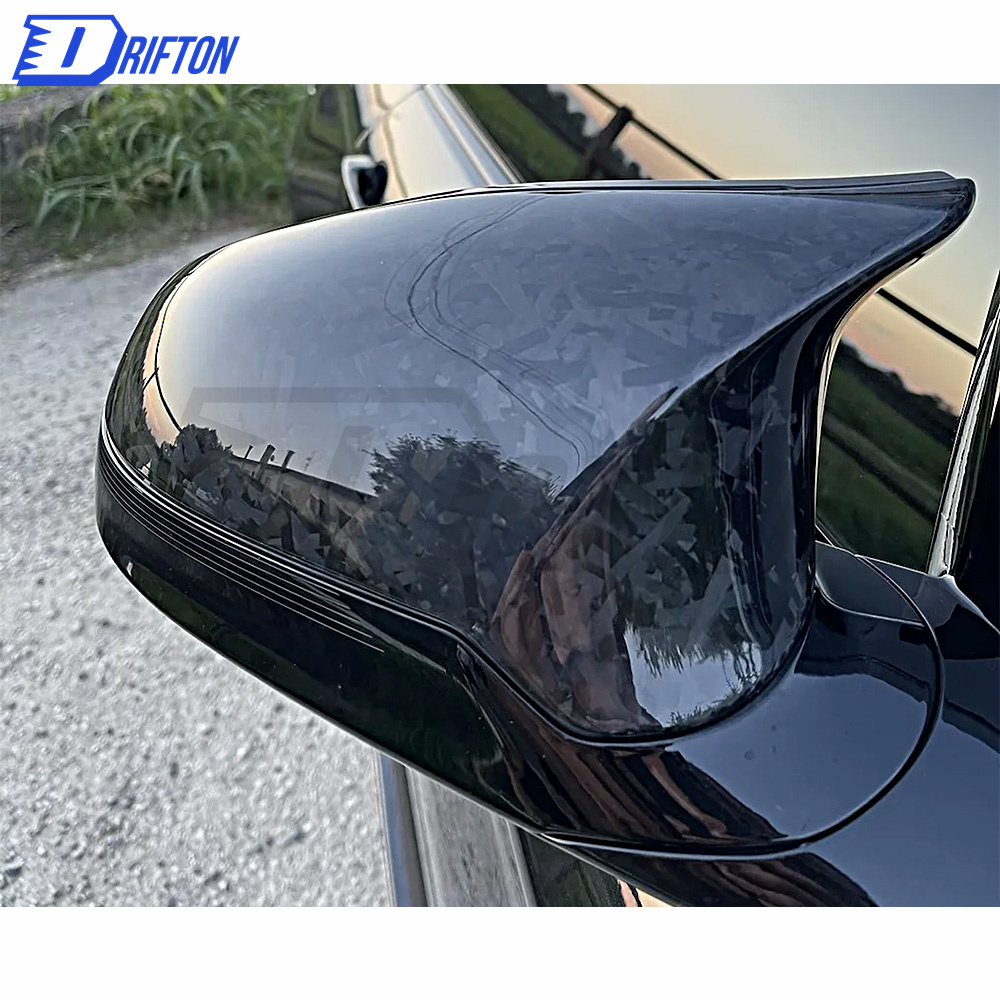 Forged Dry Carbon Fiber Mirror Replacement Cap For BMW F87 M2C RHD 2016-2019