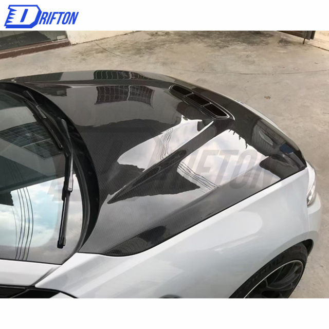 CS Style Dry Carbon Fiber Hood For BMW F87 M2 M2C 2016-2019