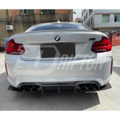 MTC Style Dry Carbon Fiber Rear Diffuser For BMW F87 M2 M2C 2016-2019