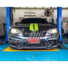 CS Style Dry Carbon Fiber Front Lip For BMW F87 M2C 2016-2019