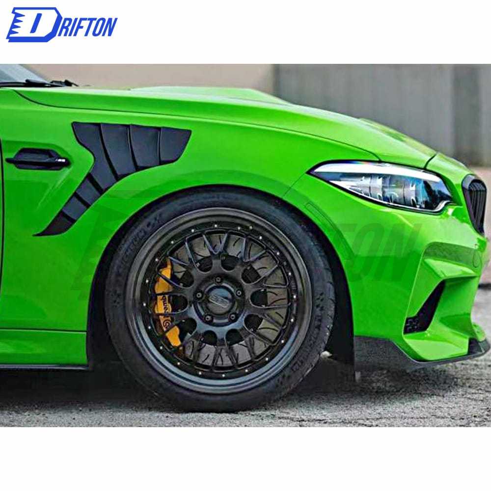 Half Dry Carbon Fiber Fender For BMW F87 M2 M2C 2016-2019