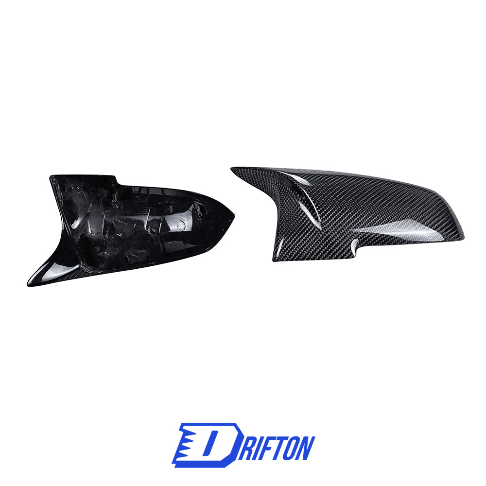 ABS+Carbon Fiber Mirror Cover Replacement For BMW F87 M2C RHD 2016-2019