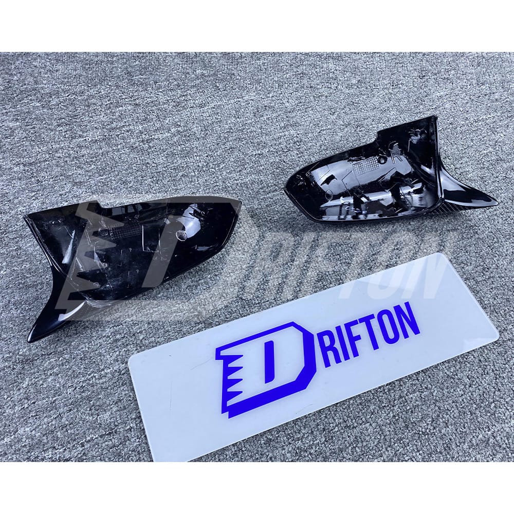ABS+Carbon Fiber Mirror Cover Replacement For BMW F87 M2C RHD 2016-2019