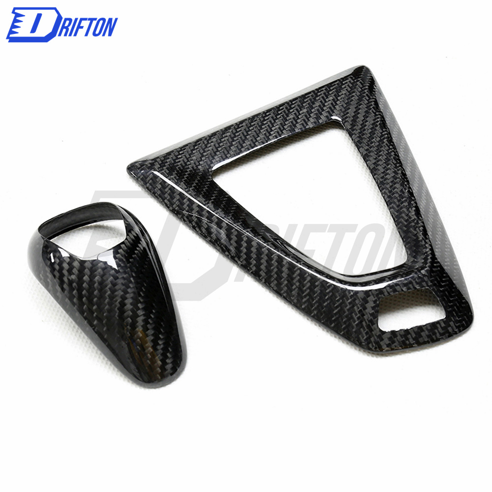 Carbon Fiber Gear Knob Cover For BMW F87 M2 M2C 2016-2019