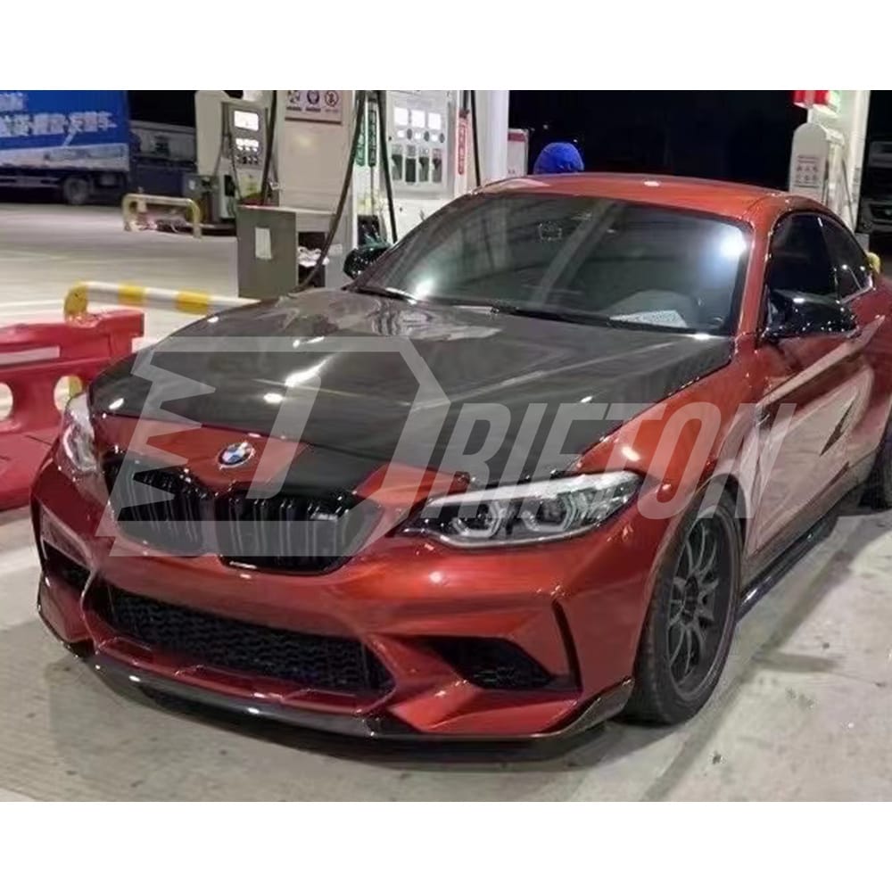 GTS Style Carbon Fiber Hood For BMW F87 M2 M2C 2016-2019