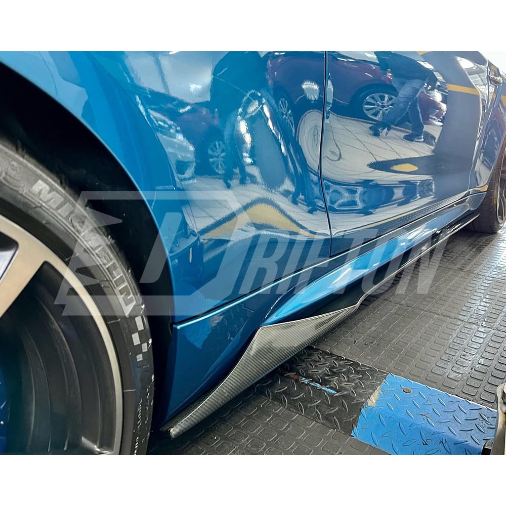 MTC Style Carbon Fiber Side Skirt For BMW F87 M2 M2C 2016-2019