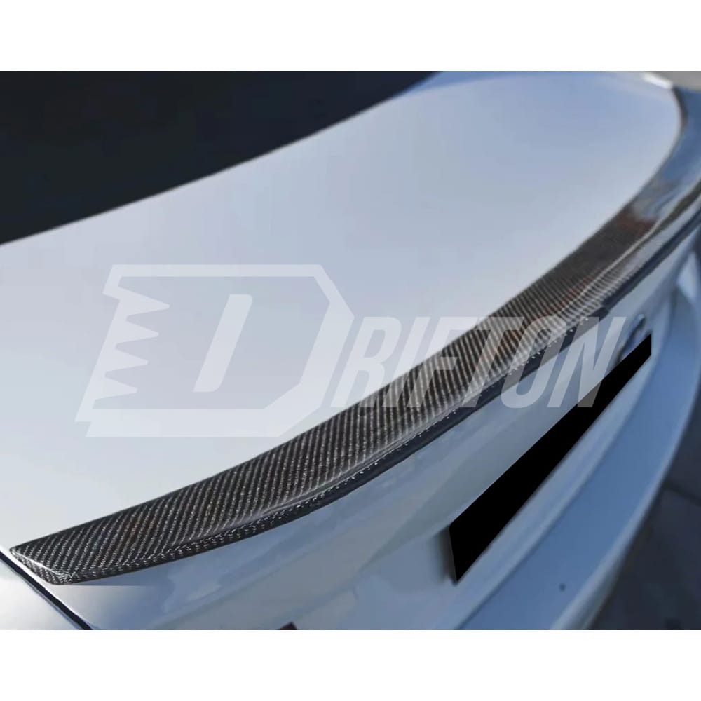 PSM Style Carbon Fiber Rear Spoiler Trunk Wing For BMW F87 M2C 2016-2019