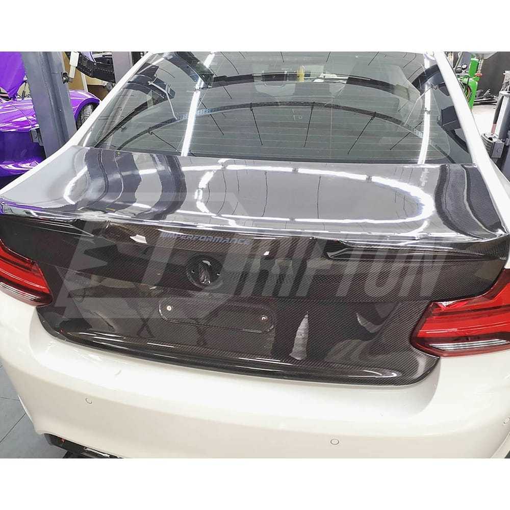 MP Style Carbon Fiber Rear Trunk Boot Lid For BMW F87 M2 M2C 2016-2019