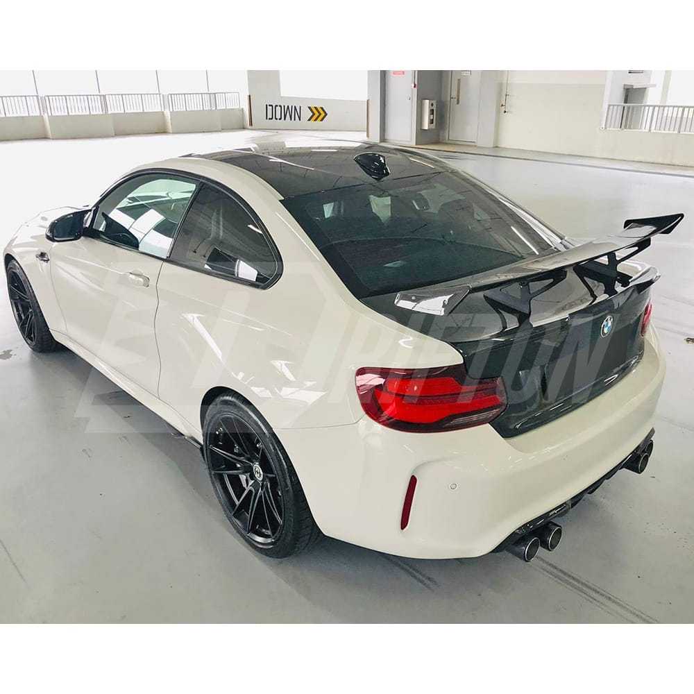 MP Style Carbon Fiber Rear Trunk Boot Lid For BMW F87 M2 M2C 2016-2019