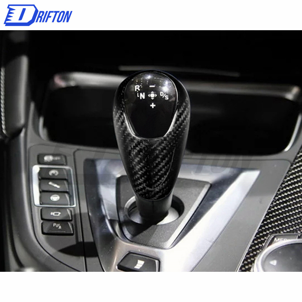 Carbon Fiber Gear Knob Cover For BMW F87 M2 M2C 2016-2019