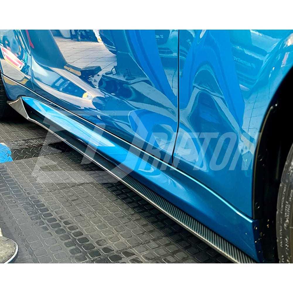 MTC Style Carbon Fiber Side Skirt For BMW F87 M2 M2C 2016-2019