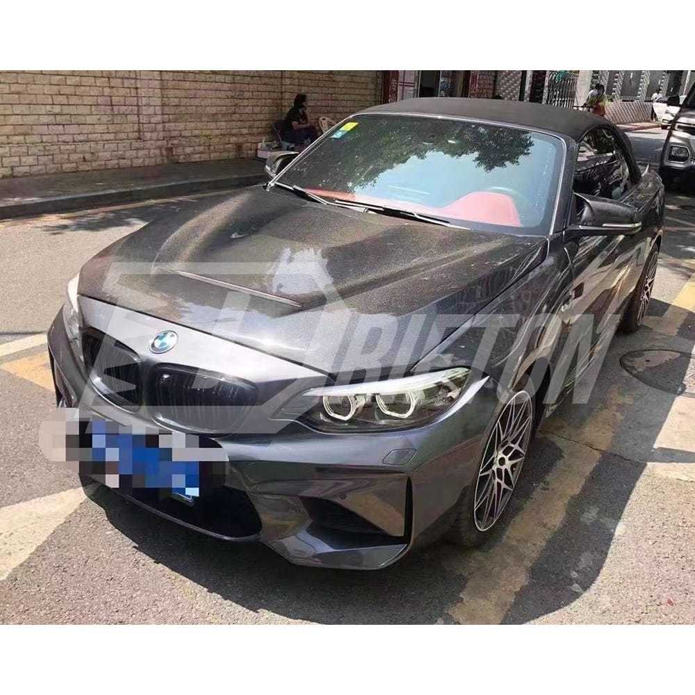 GTS Style Carbon Fiber Hood For BMW F87 M2 M2C 2016-2019