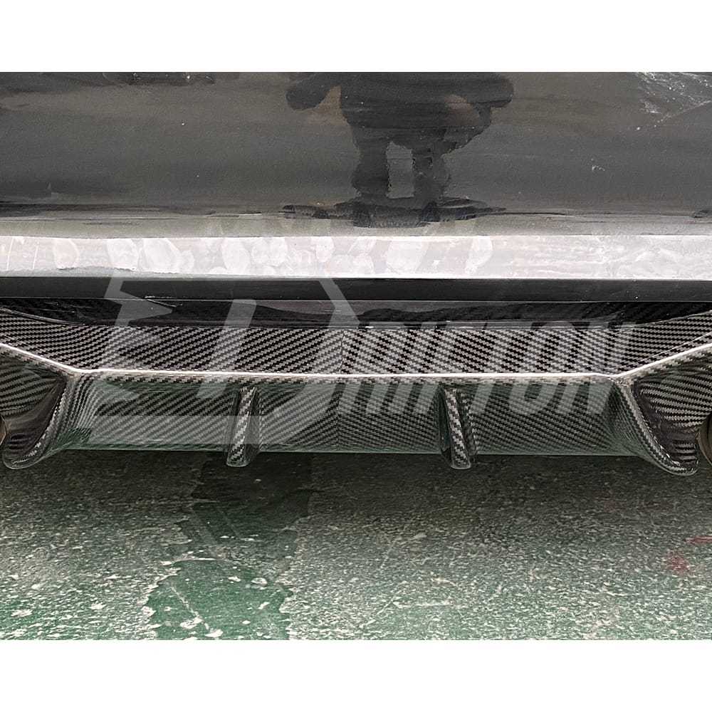 AK Style Dry Carbon Fiber Rear Diffuser For BMW F87 M2 M2C 2016-2019