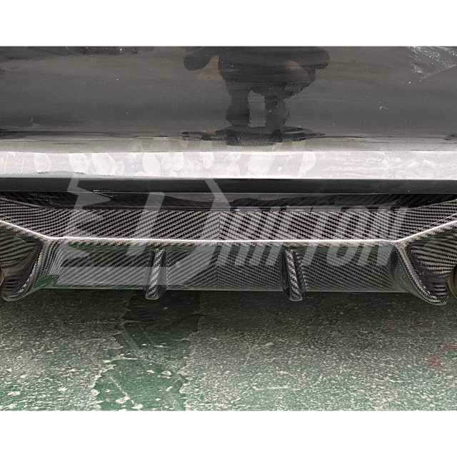 AK Style Dry Carbon Fiber Rear Diffuser For BMW F87 M2 M2C 2016-2019
