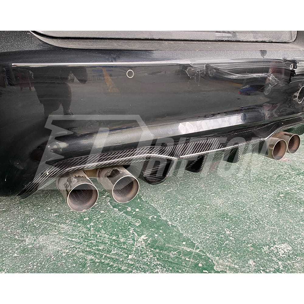 AK Style Dry Carbon Fiber Rear Diffuser For BMW F87 M2 M2C 2016-2019