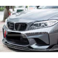 BP Style Carbon Fiber Front Lip For BMW F87 M2 M2C 2016-2019