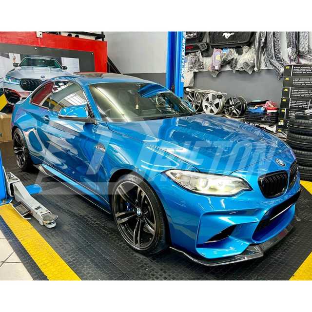 MTC Style Carbon Fiber Side Skirt For BMW F87 M2 M2C 2016-2019