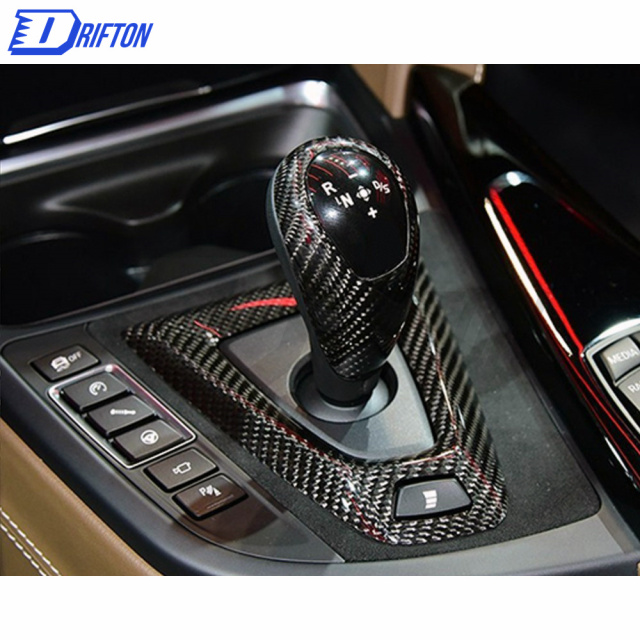 Carbon Fiber Gear Knob Cover For BMW F87 M2 M2C 2016-2019