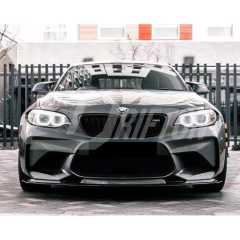 MTC Style Carbon Fiber Front Lip For BMW F87 M2 2016-2019