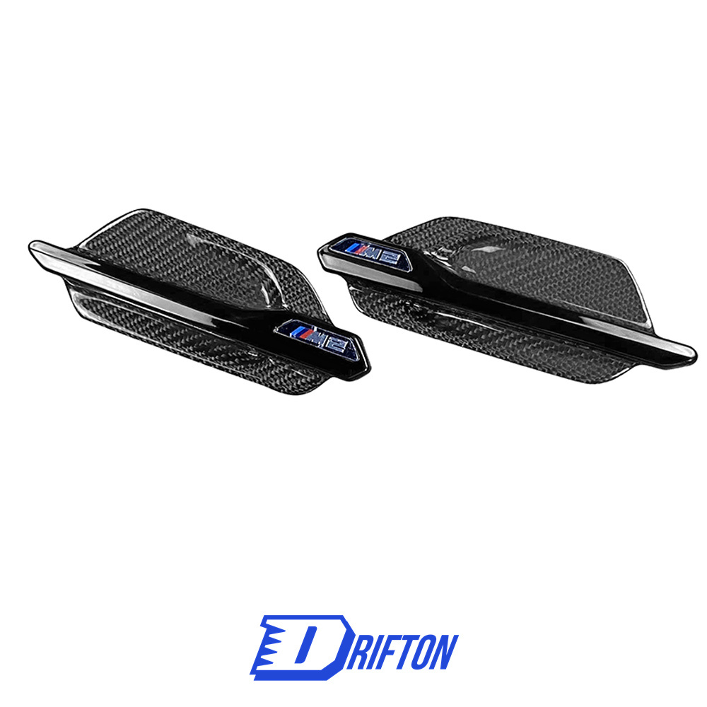 Carbon Fiber Fender Side Trim For BMW F87 M2 M2C 2016-2019