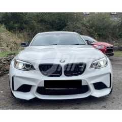 MP Style Carbon Fiber Front Splitter For BMW F87 M2 M2C 2016-2019
