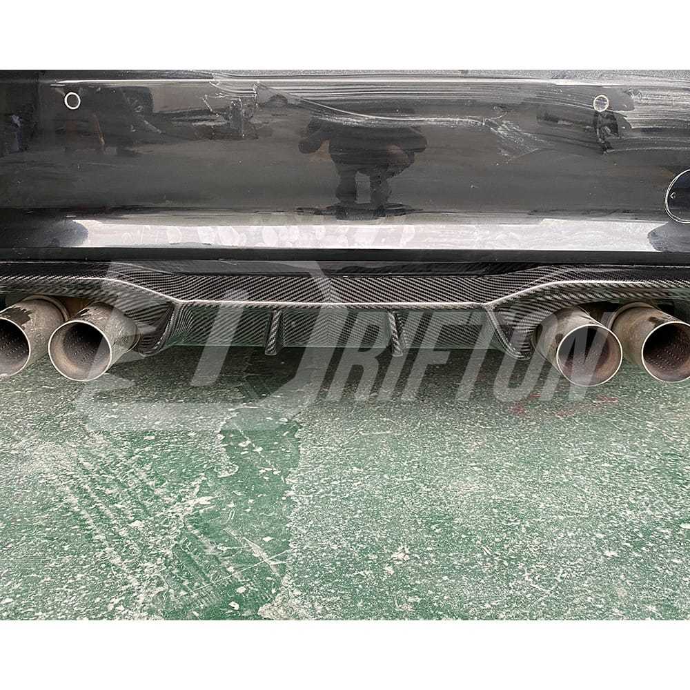 AK Style Dry Carbon Fiber Rear Diffuser For BMW F87 M2 M2C 2016-2019