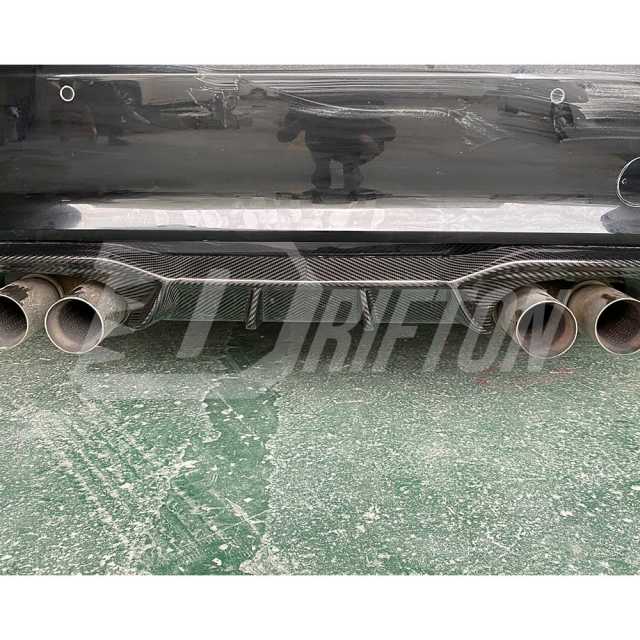 AK Style Dry Carbon Fiber Rear Diffuser For BMW F87 M2 M2C 2016-2019