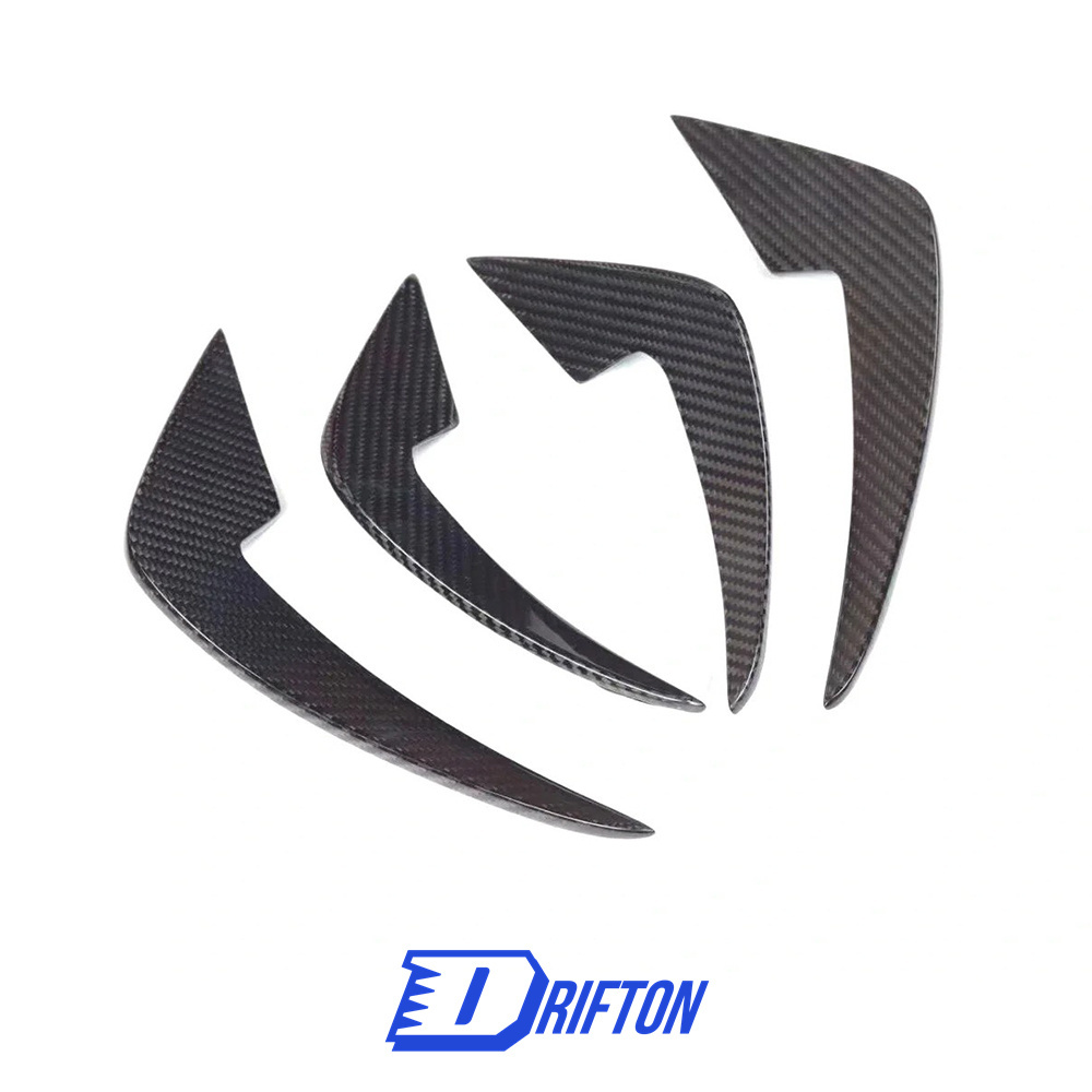 AC Style Carbon Fiber Canards For BMW F87 M2 M2C 2016-2019