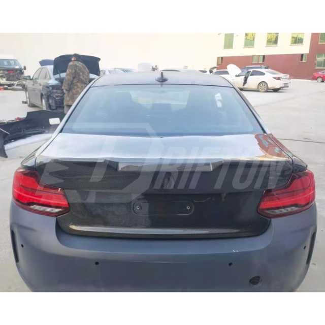 MP Style Dry Carbon Fiber Rear Trunk Bootlid For BMW F87 M2 M2C 2016-2019
