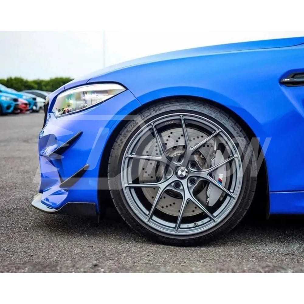 AC Style Carbon Fiber Canards For BMW F87 M2 M2C 2016-2019