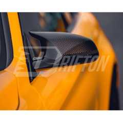 ABS + Carbon Fiber Mirror Cover Replacement For BMW F87 M2C 2016-2019