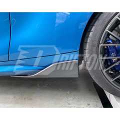 MP Style Carbon Fiber Side Skirt Splitter For BMW F87 M2 M2C 2016-2019